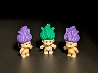 Cute Retro Troll - Figurine (Keychain / Backpack)