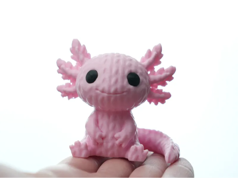 Knitted Axolotl