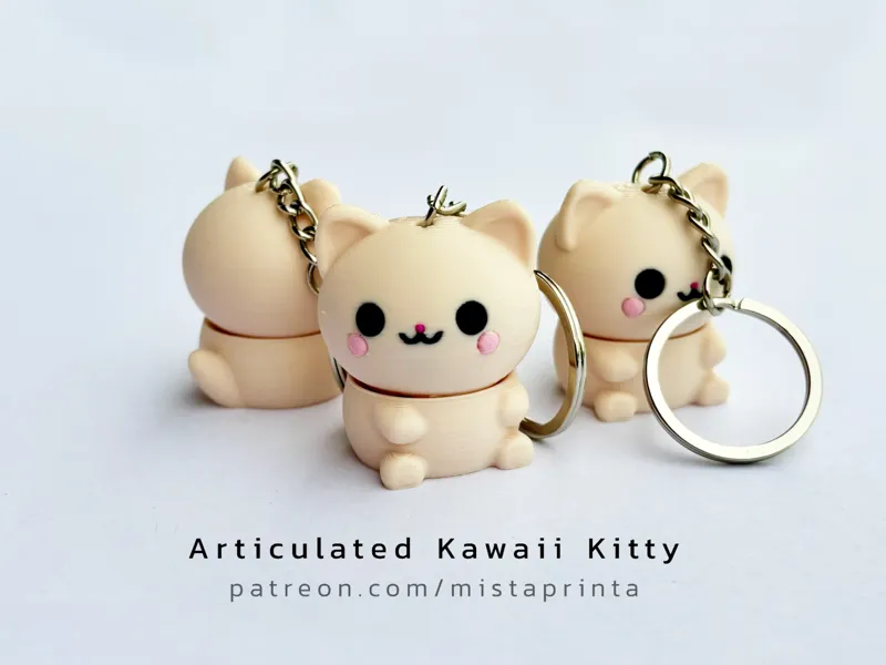 Articulated Kawaii Kitty