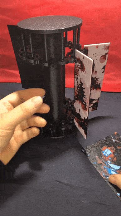 Hueforge circular display