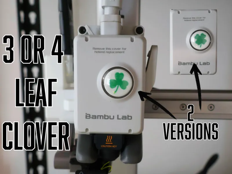 3&4 Leaf Clover Extruder Wheel - Saint Patrick's