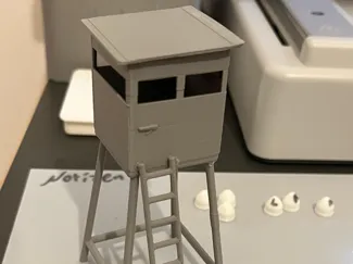 Hochsitz Model Bausatz