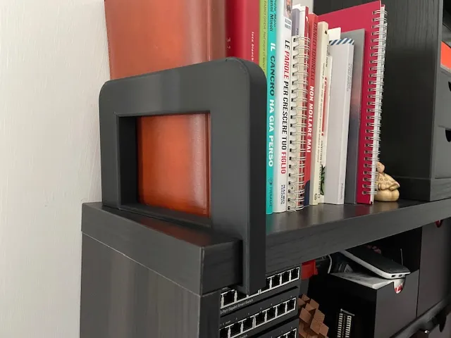 Ikea Besta book holder