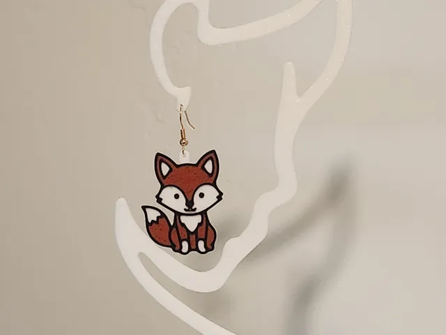 Fox Earrings