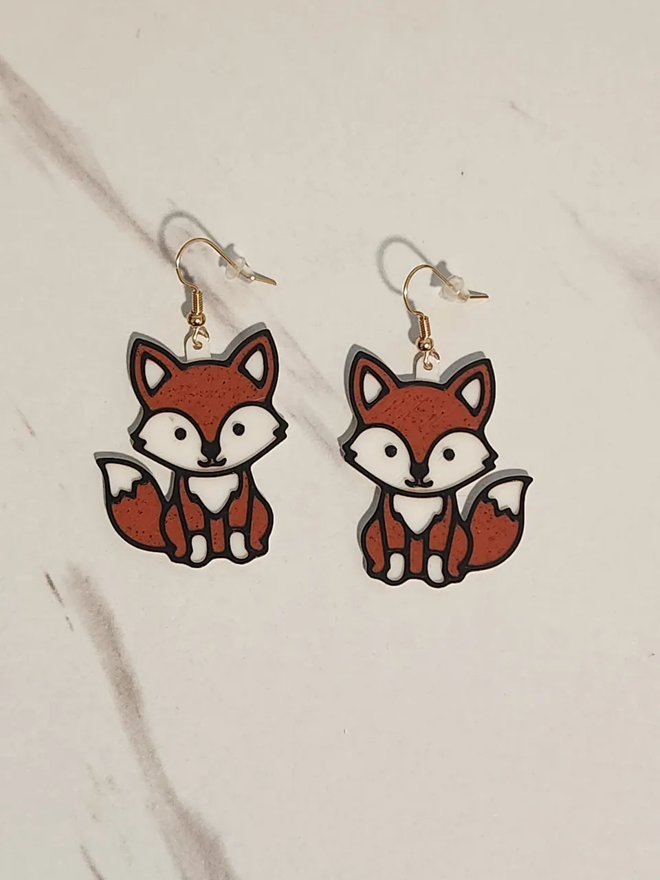 Fox Earrings view 3