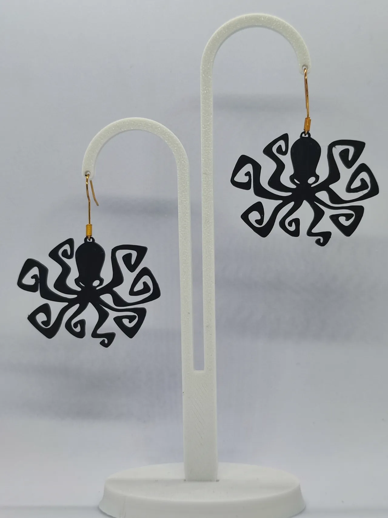 Pendientes Twisted Octopus view 3