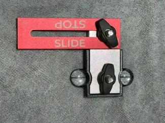 Slide Stop - Crosshair and Magnifier - Reversible
