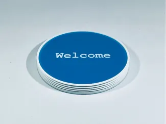 Interlocking Customizable Coaster & Storage