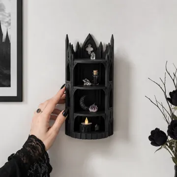 Estante o repisa: Goth Cathedral Tower Shelf Organizer — vista de referencia 3