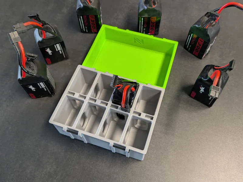 6S LiPo Storage & Transport Case