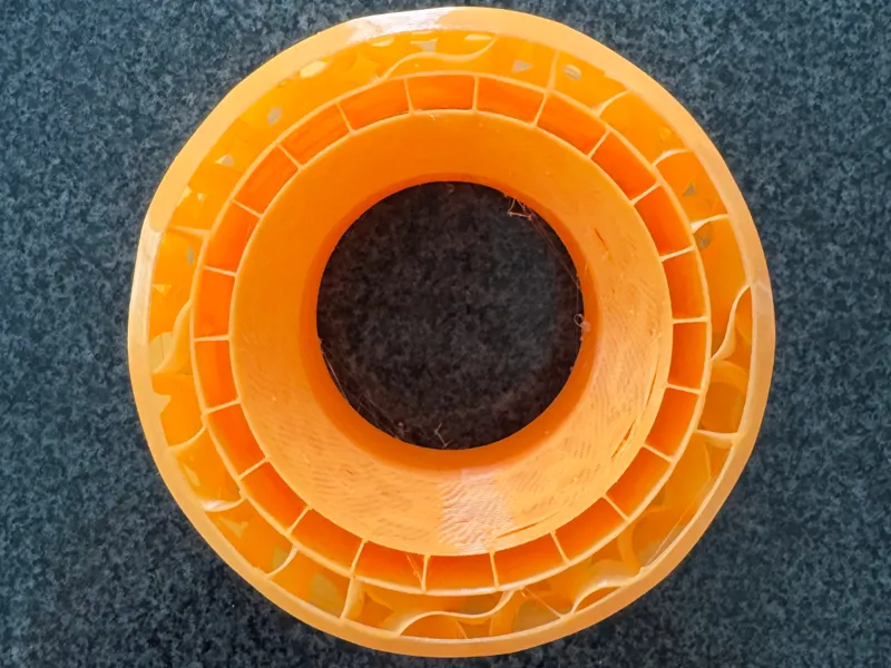 Crawler TPU inserts. One piece dual stage