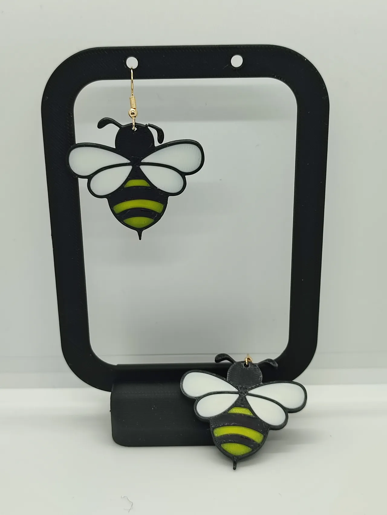 Pendientes abeja view 2