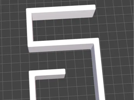Parametric Slide-On Under-Desk Cable Clip