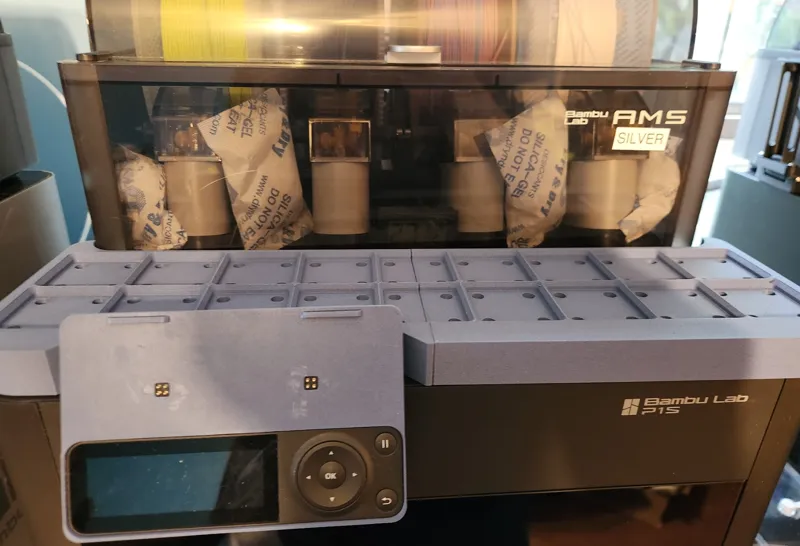 Bambu Lab P1S Gridfinity Base and Panda Touch