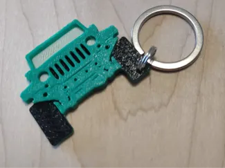 jeep key ring holder