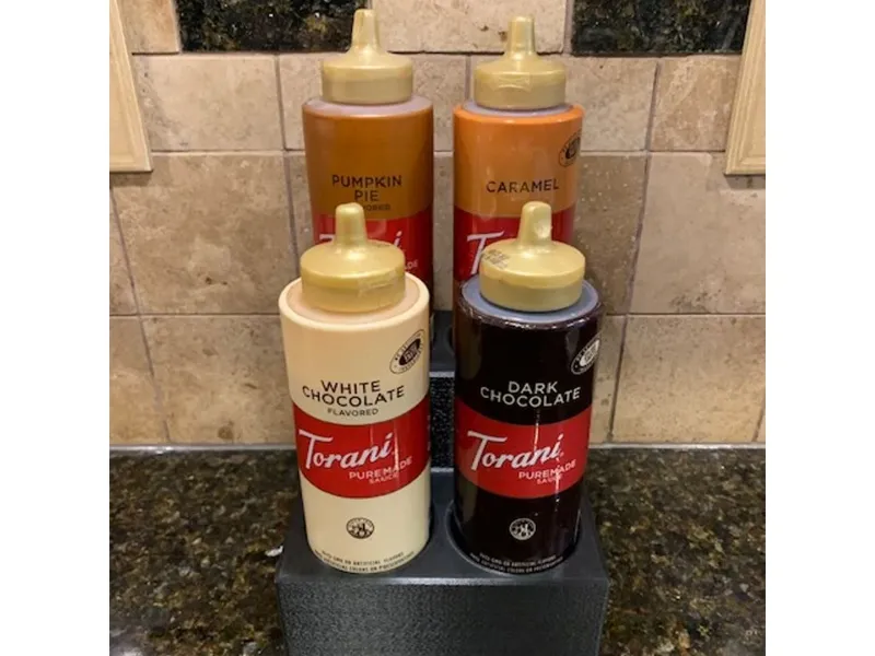 Coffee Syrup Holder - 4 Bottle