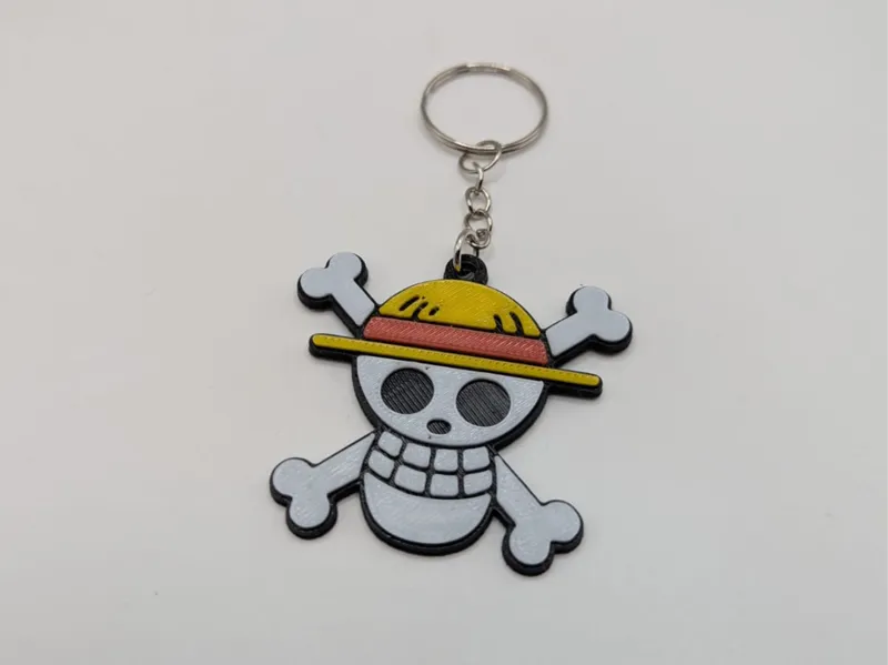 Luffy´s Jolly Roger - Keychain