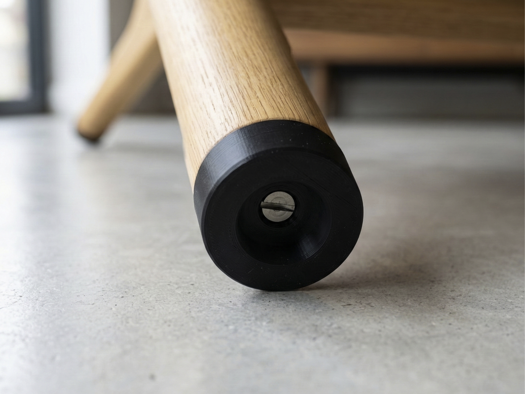 Universal Screw-On Chair Leg Protector / Glide