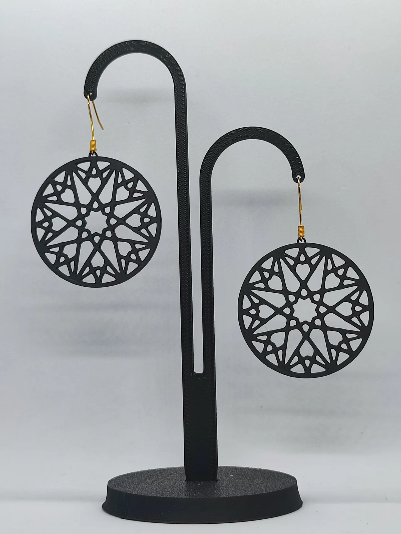 Aretes Rosetón Nocturno view 3