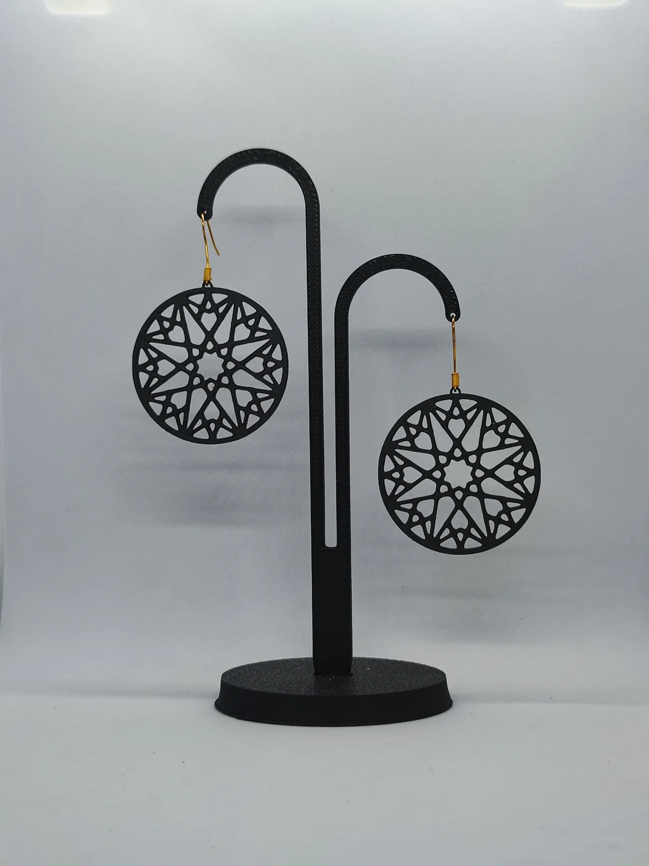 Aretes Rosetón Nocturno view 2
