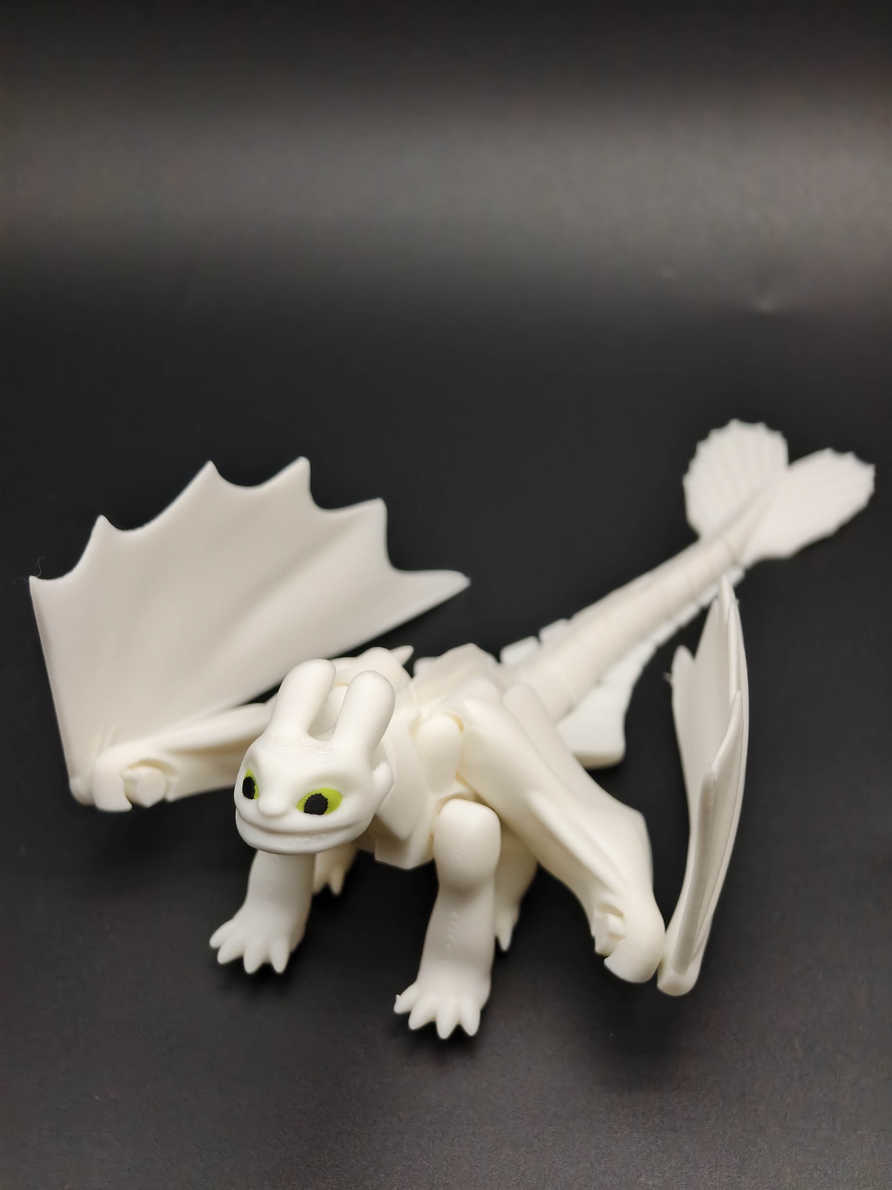 Miniatura 2 do modelo 3D 驯龙高手，光煞，夜煞老婆新版，无需支撑，MINI可打