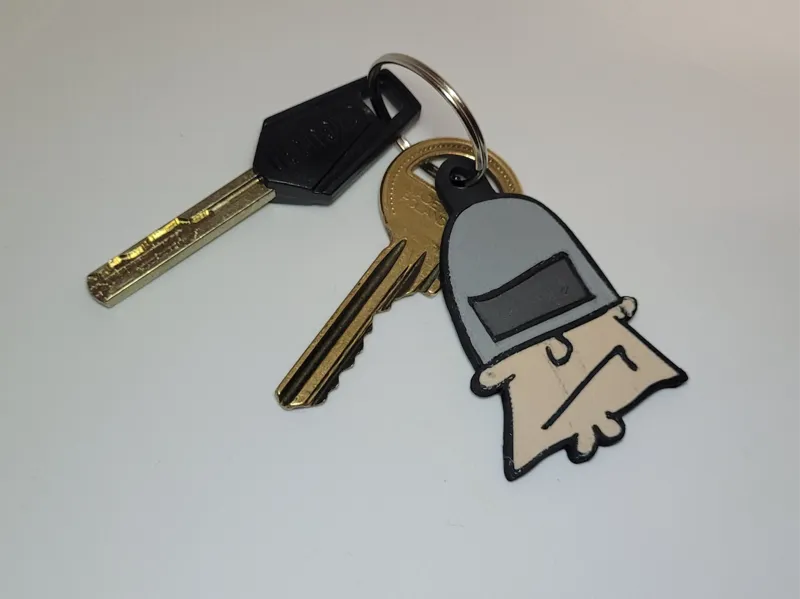 Kapitan Bomba - Keychain |Captain Bomb