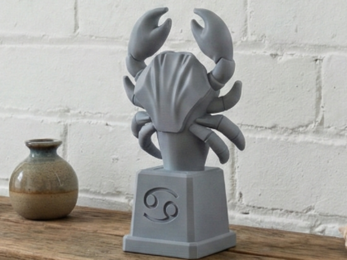 Cancer Zodiac Bust - Celestial Collection