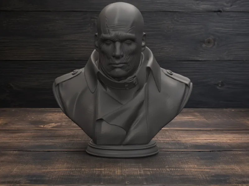 Tyrant / Mr. X  Horror Bust – Ultra Detailed RE2