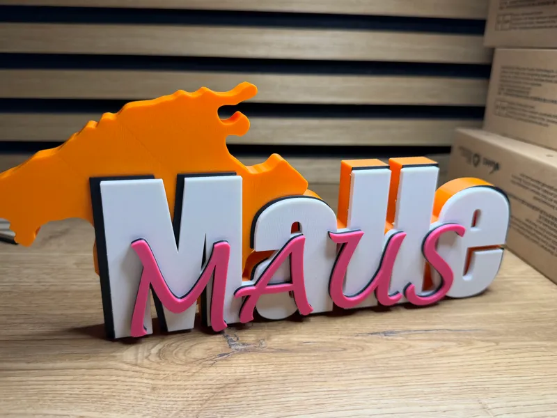 Mallorca deko Aufsteller / Malle Maus