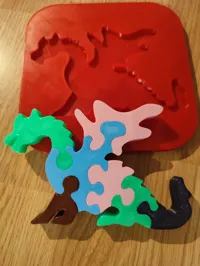 Puzzle dragon pour enfants — photo 2