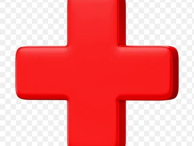 Red Cross keychain
