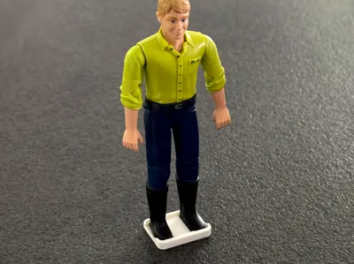 Figure Stand – Display Base for Bruder Figures