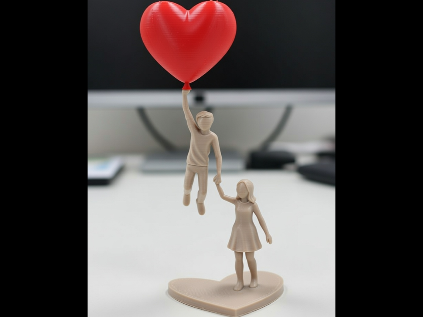 Love is in the Air - Floating Illusion Sculpture
