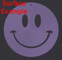 Kleiner Smiley - Archimedische Akkorde Oberfläche