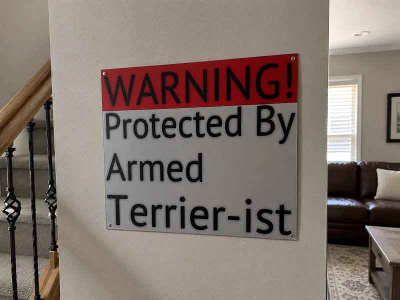 Terrier-Ist Sign