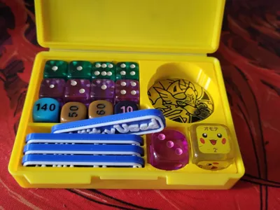 Pokemon dice box insert