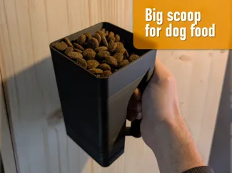 Big scoop for dog food (or anything else)