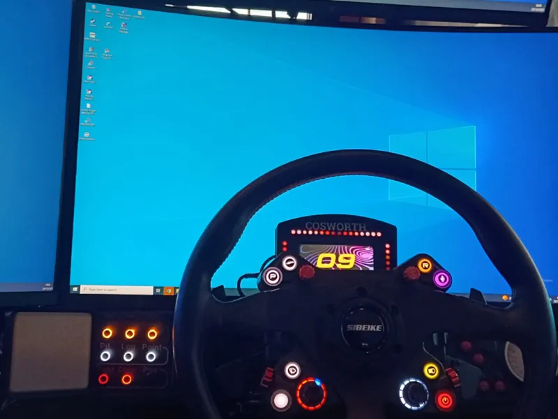 VoCore 4.3" dash simhub