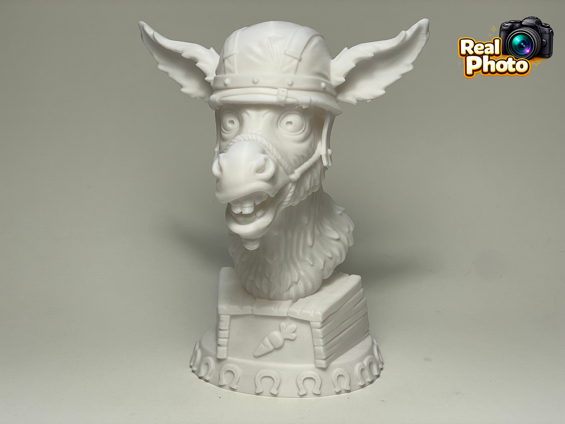 Donkey in a Helmet – Questionable Battle Bust