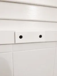 Wall Mount Version with Screw Holes