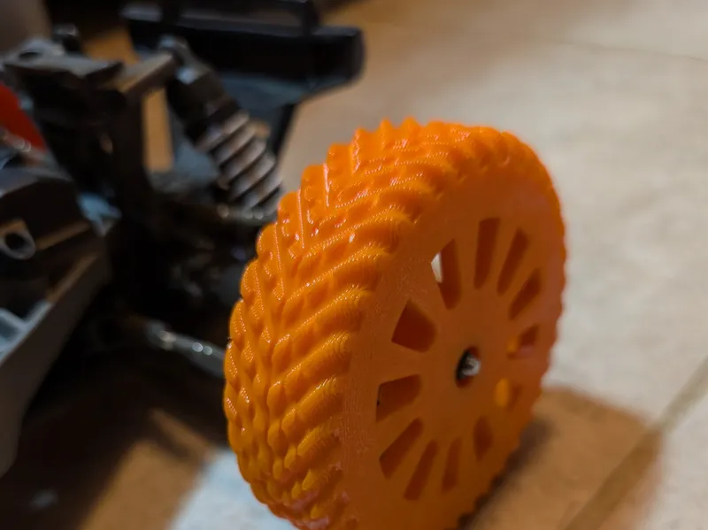 RC 4x4 Road Tires - 12mm Hex - 100mm diameter