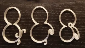 Plant double-clip with 2-positions