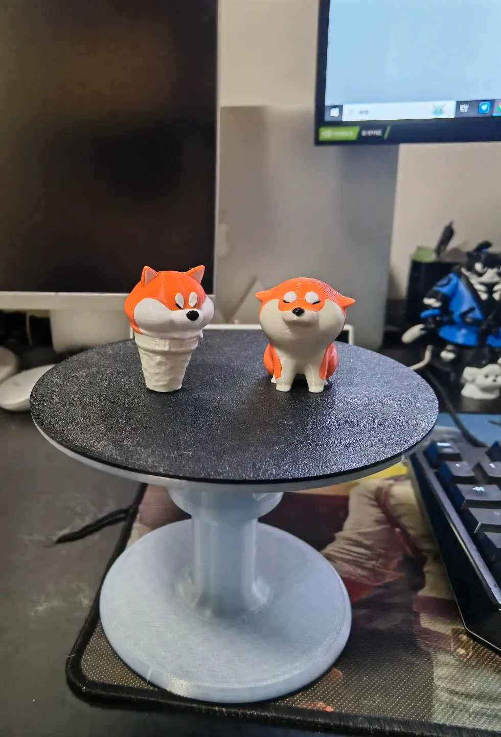 Miniatura 2 do modelo 3D 柴犬蹲蹲
