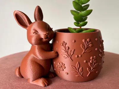 Cute Bunny Planter