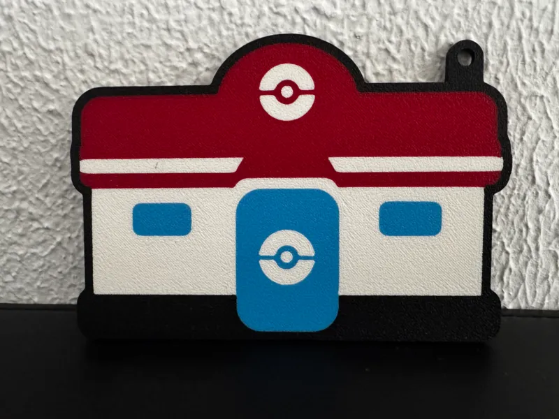 Pokemon Center Keychain - Pokopia inspired