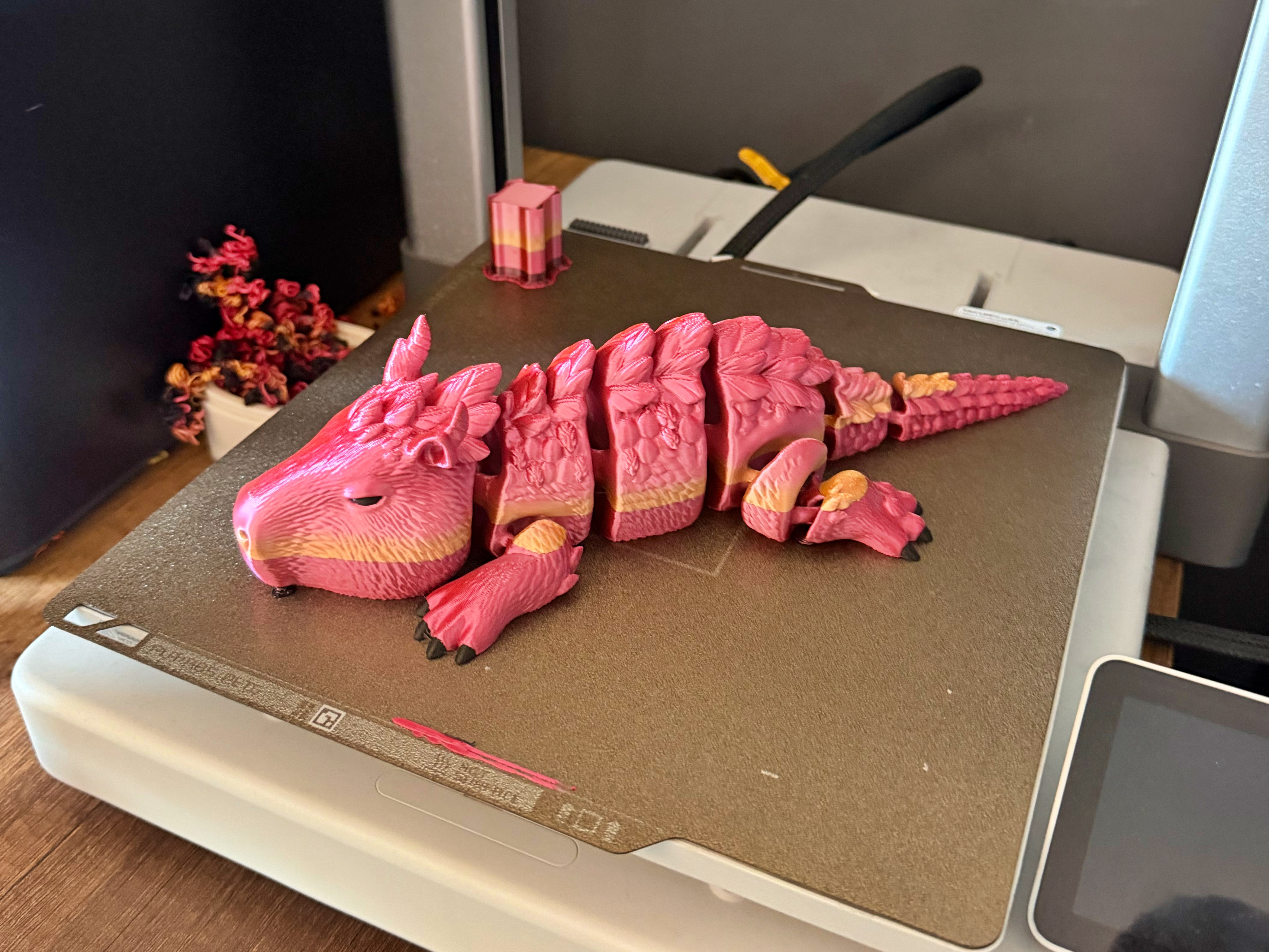 Flexi Capybara Dragon – Cute Fantasy Creature - 1