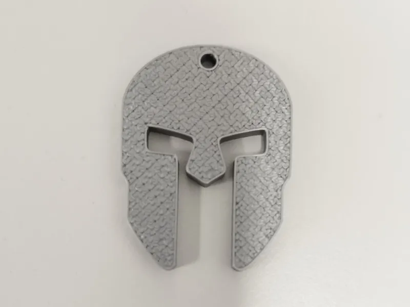 Spartan Helmet Keychain