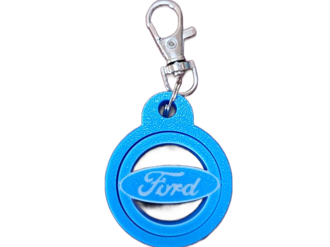 Ford Fidget Spinner - Gyroscopic Car Keychain
