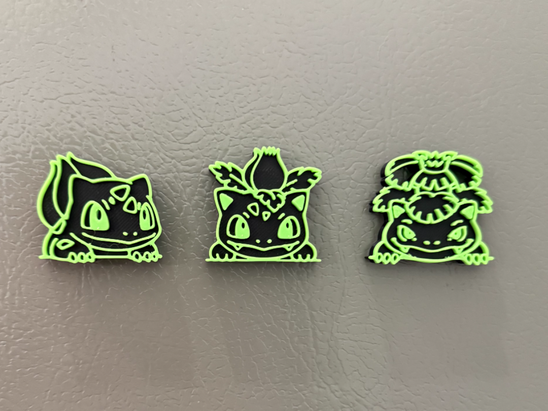 Pokemon Magnet Evolution Pack #2 - Bulbasaur