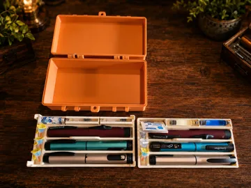 Organizador: SnapShut Injection Pen & Cartridge Storage Case — vista de referencia 3